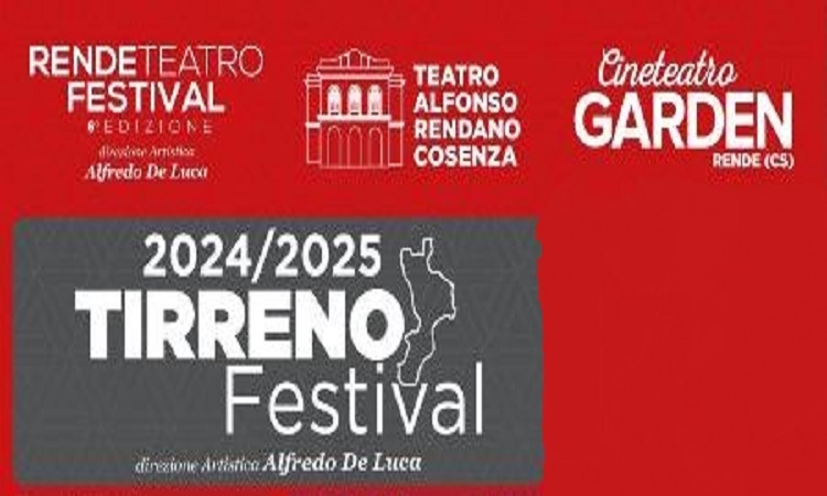 Stagione Teatrale RENDE TEATRO FESTIVAL 2024-25